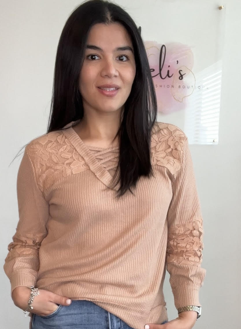 Hazel Waffle Long Sleeve