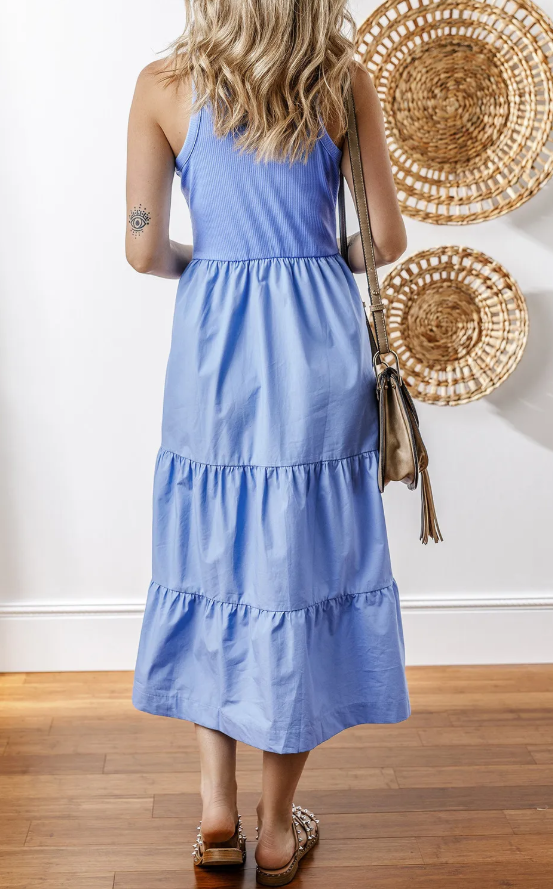 Myosotis Ribbed Dress