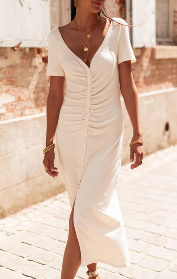 French T-shirt Dress