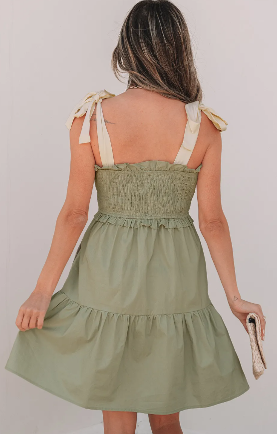 Laurel Green Dress