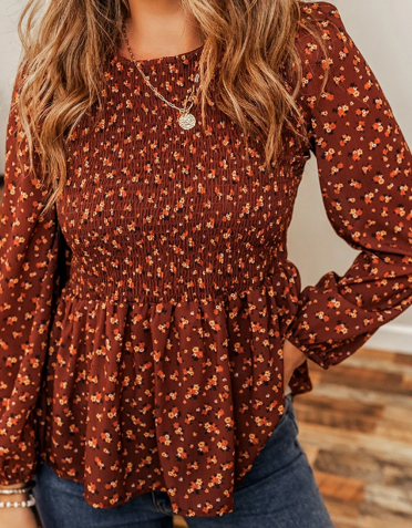 Sienna Peplum Blouse
