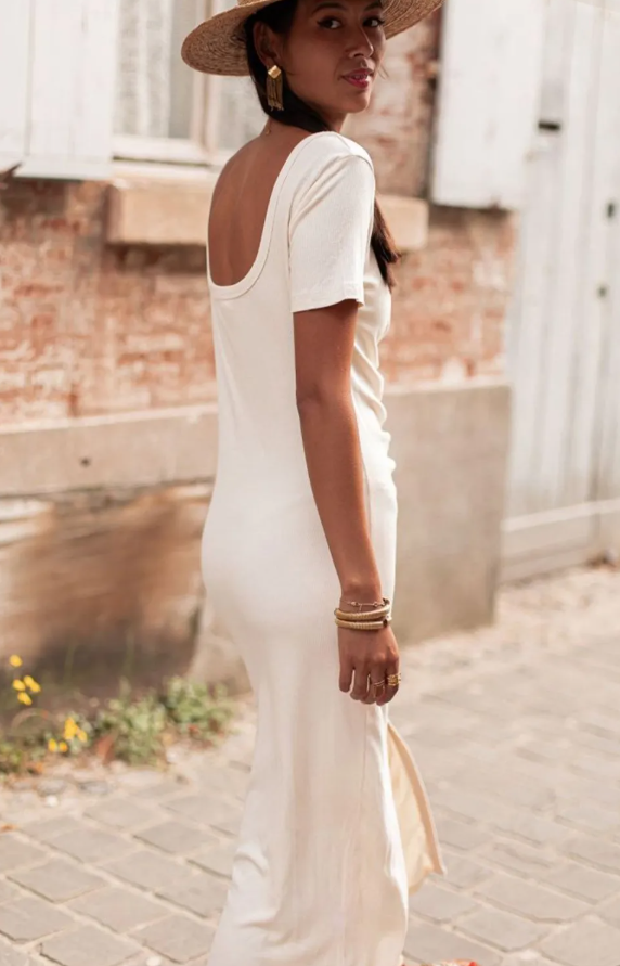 French T-shirt Dress